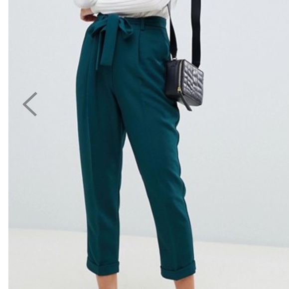 ASOS petite paperbag pants